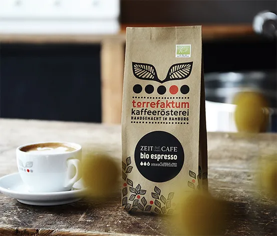 Torrefaktum - Espresso ZEIT Café Bio - 1 kg Ganze Bohne