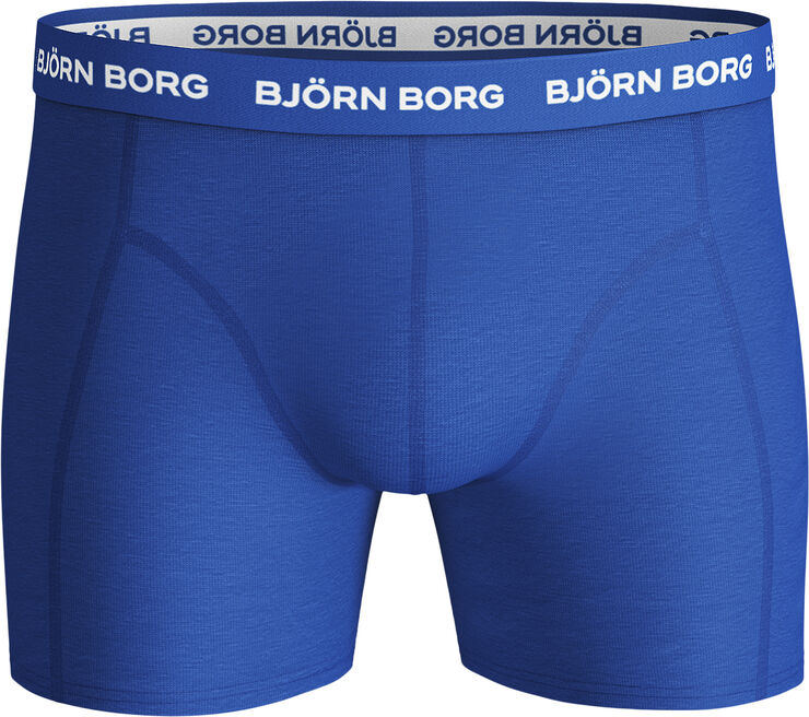 Björn Borg COTTON STRETCH BOXER 5p Melange/blue/navy blue/navy bl