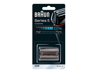 Braun Combi 52S reservescheerblad en -mes zilver Voor Series 5.