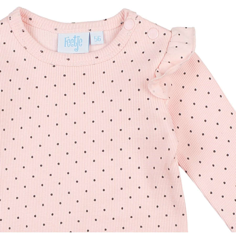 Feetje Kleid Dots rosa