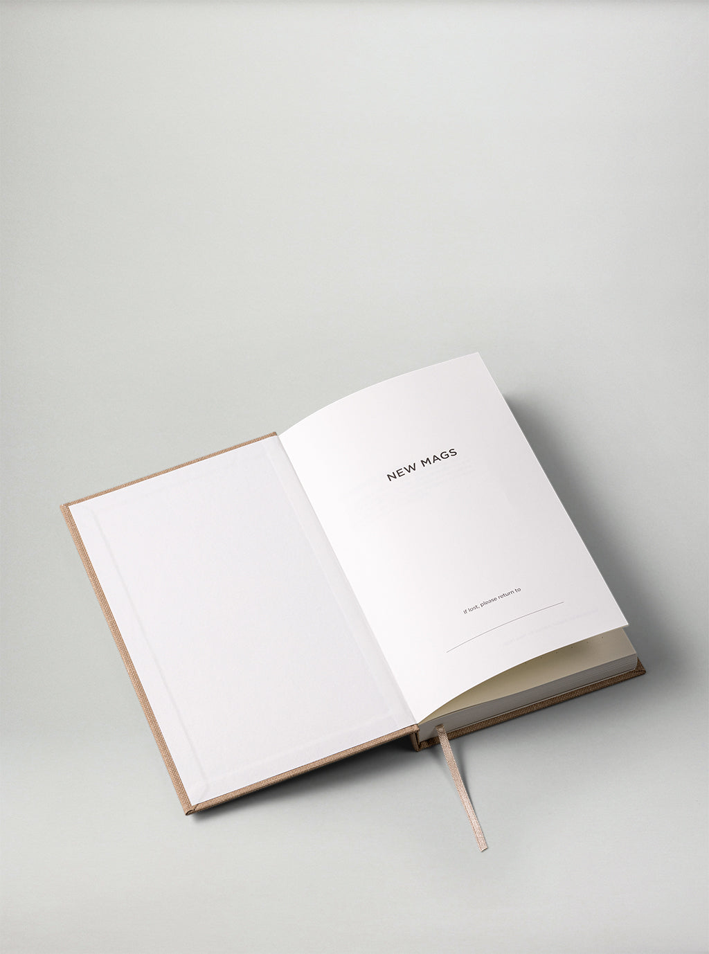New Mags  Yearly Planner - sand