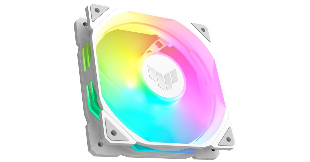 ASUSTUF Gaming TR120 ARGB case fans  (Wit, 3 stuks, 120 x 120 x 25 mm)