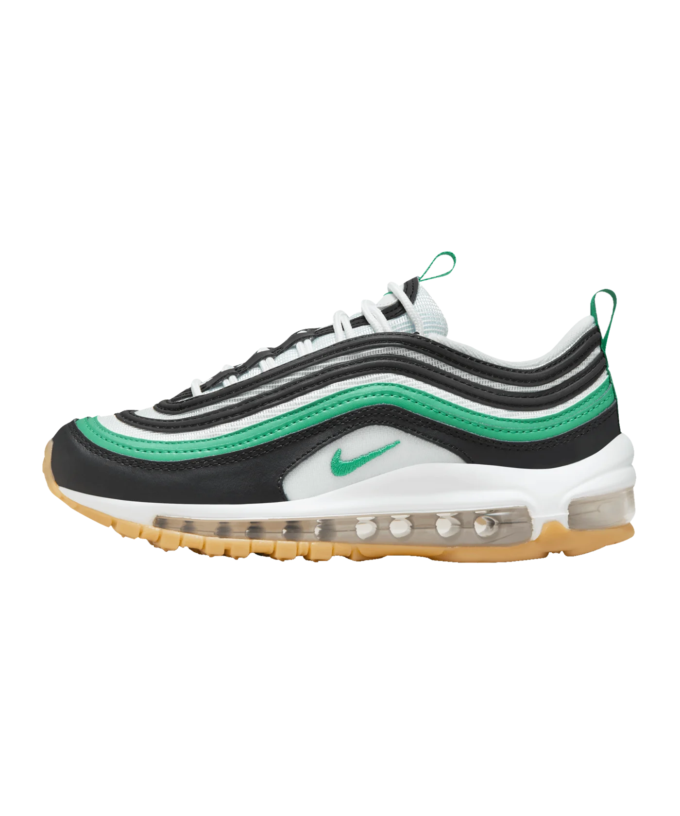 Nike Air Max 97 Kids Schwarz Grün F035