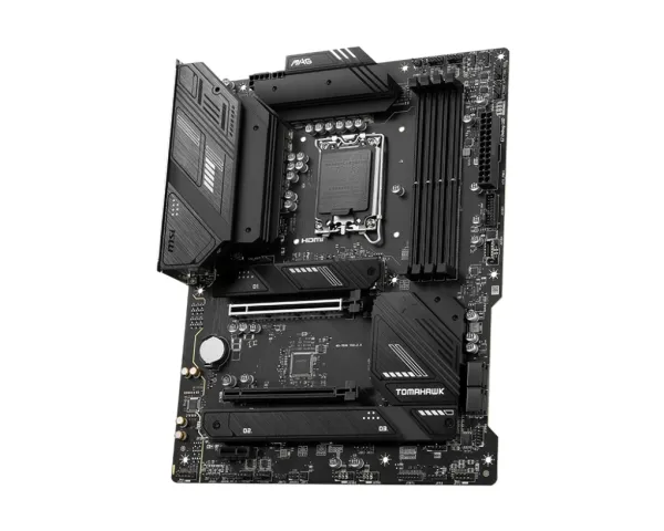 MSI MAG B760 TOMAHAWK WIFI - Bundkort - ATX - LGA1700 sokkel - B760 Chipset - USB 3.2 Gen 1, USB 3.2 Gen 2, USB-C 3.2 Gen2, USB-C 3.2 Gen 2x2 - 2.5 Gigabit LAN, Wi-Fi 6E, Bluetooth - onboard grafik (CPU påkrævet) - HD Audio (8-kanaler)