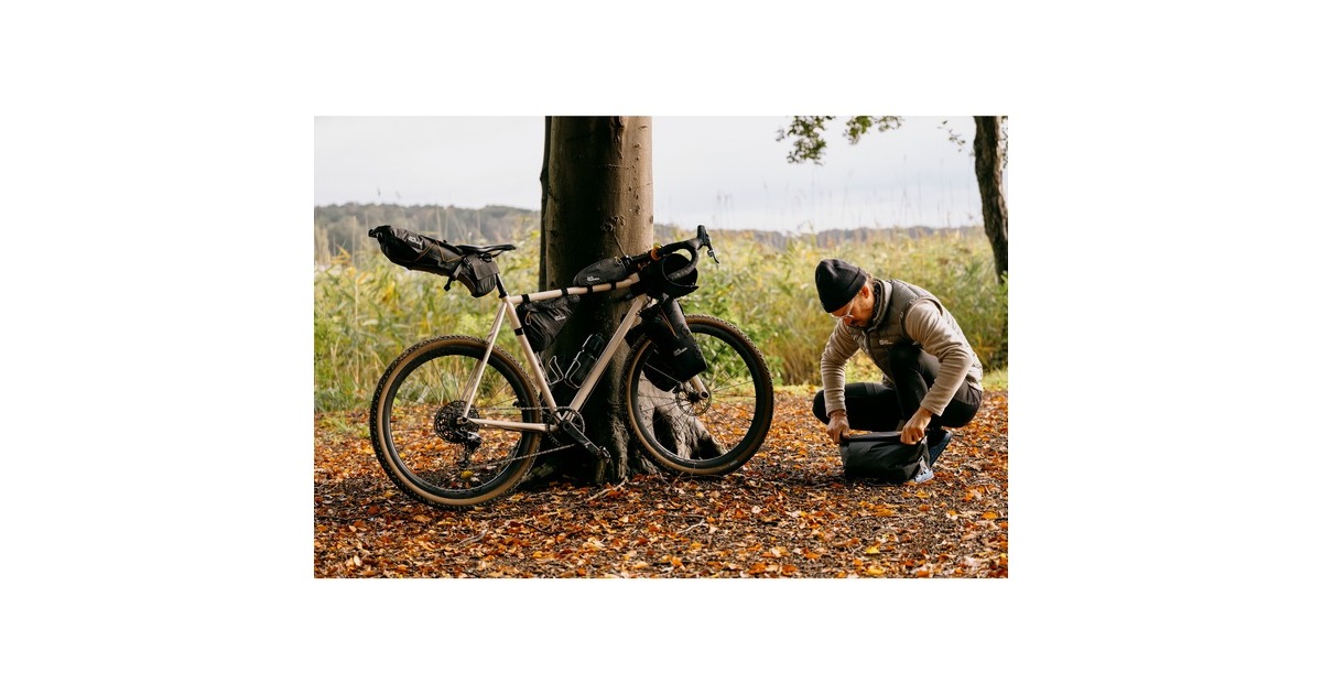 Jack WolfskinMorobbia Triangle Bag fietsmand/-tas  (Zwart, 2 liter)