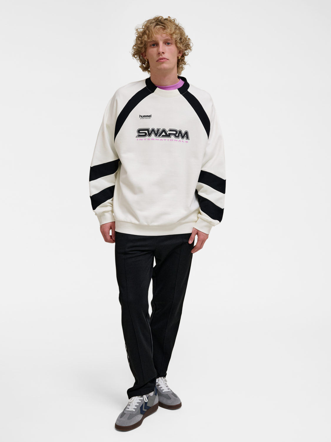 hmlOVERSIZED CREW SPORTSWEAR SWARM