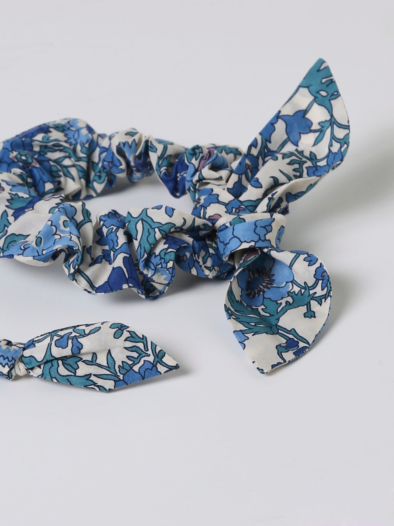 Pince et chouchou Fille en tissu Liberty Claire Rich
