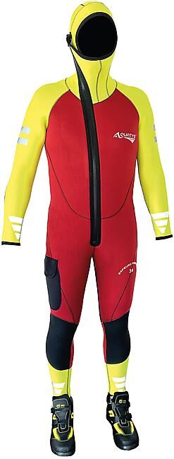 AQUATYS RESCUE - COMBINAISON RESCUE PRO CAGOULE ATTENANTE 5MM