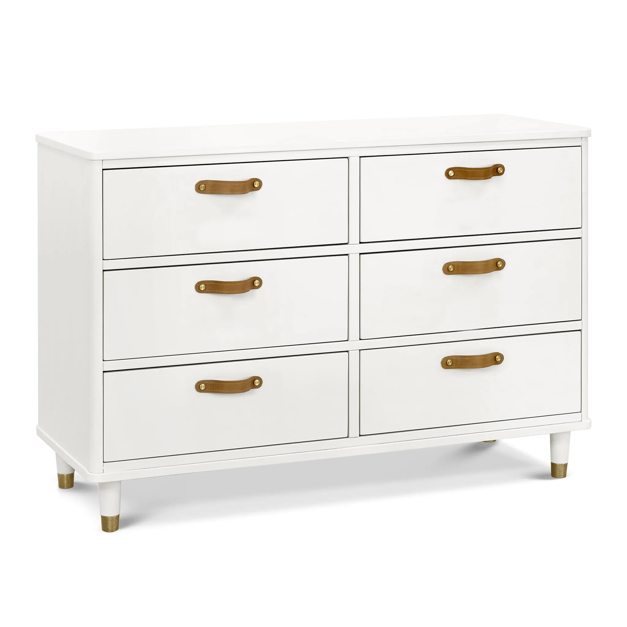 Million Dollar Baby Bureau 6 Tiroirs Tanner - Blanc Chaud