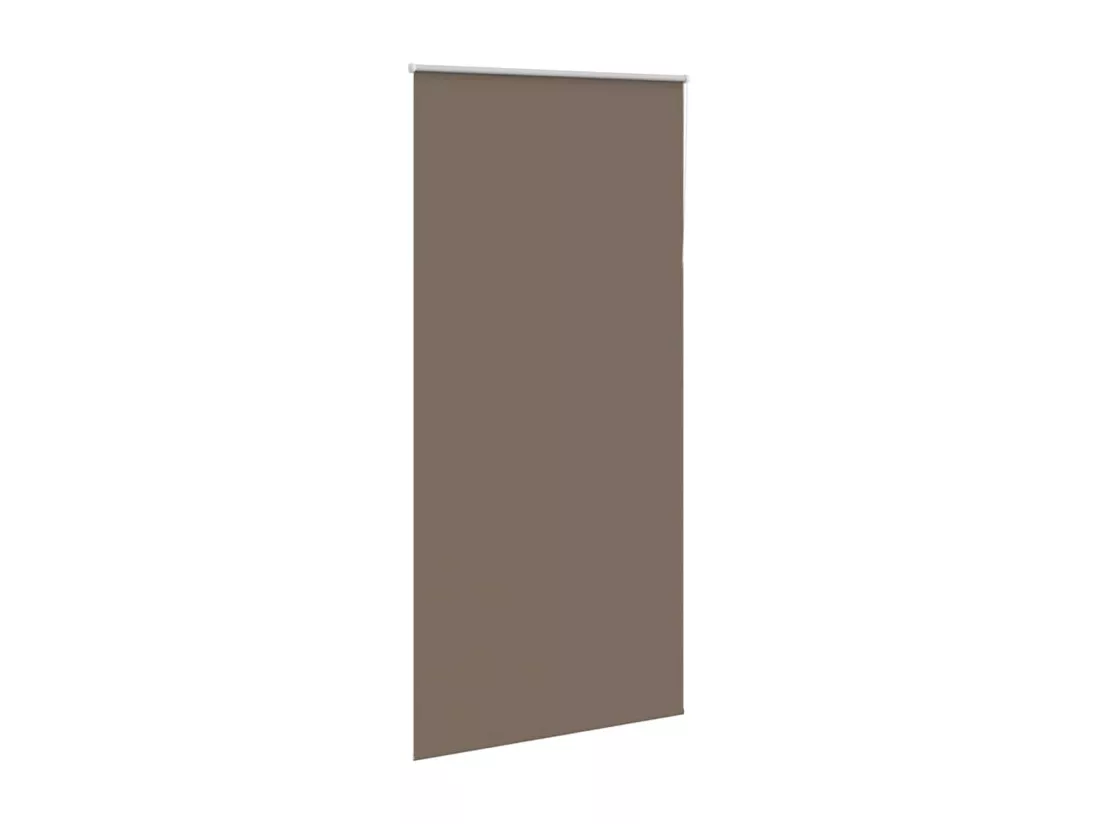 Store enrouleur occultant café 105x230cm largeur du tissu
