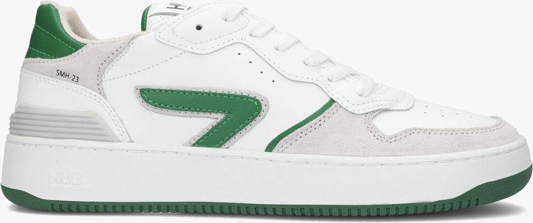 HUB witte hub lage sneakers smash heren