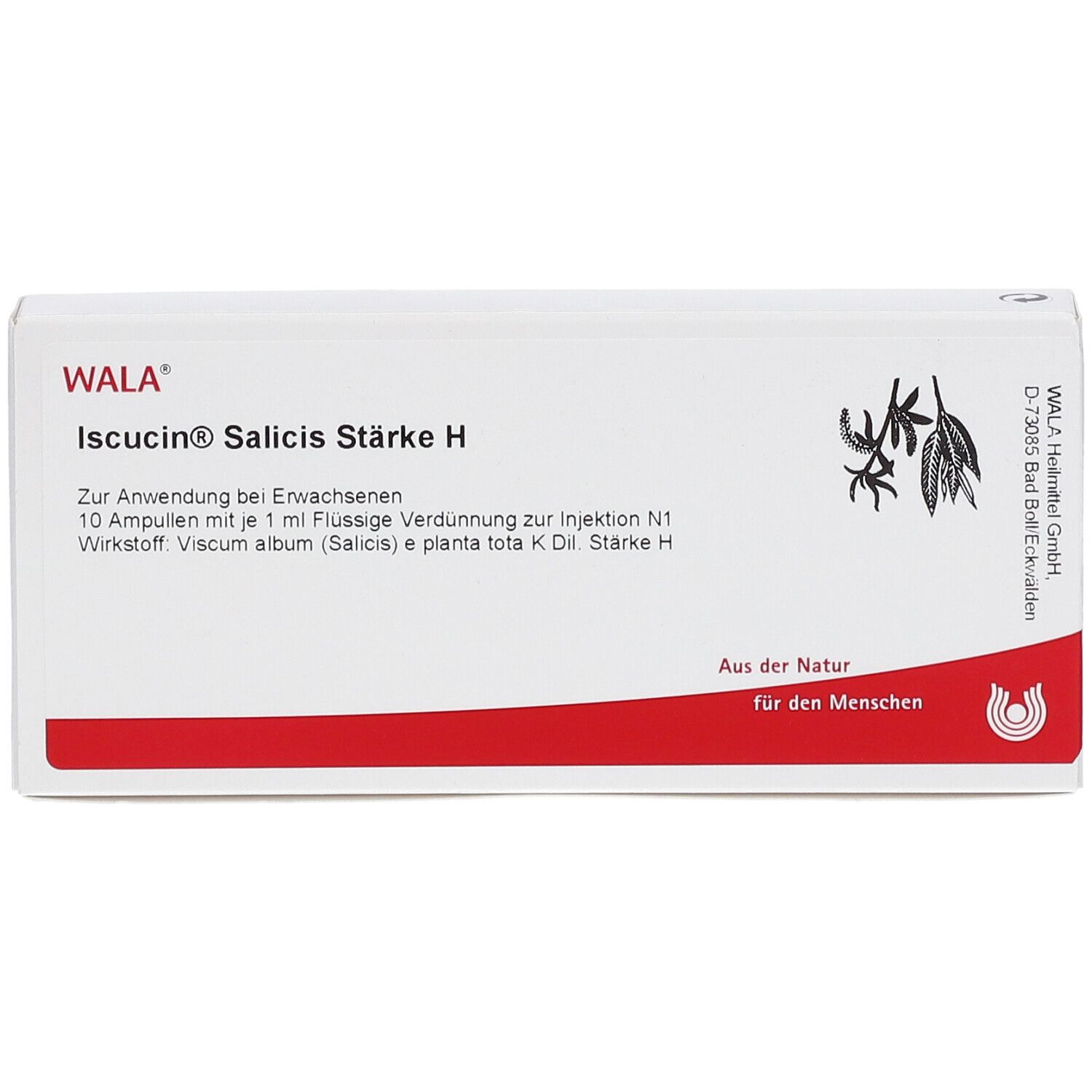 WALA® Iscucin Salicis Stärke H Ampullen