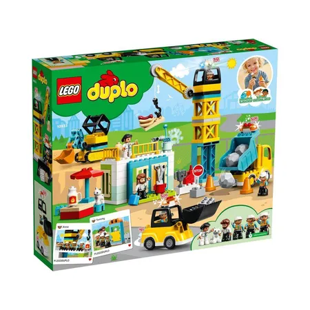 LEGO® DUPLO® Town 10933 Große Baustelle mit Licht und Ton