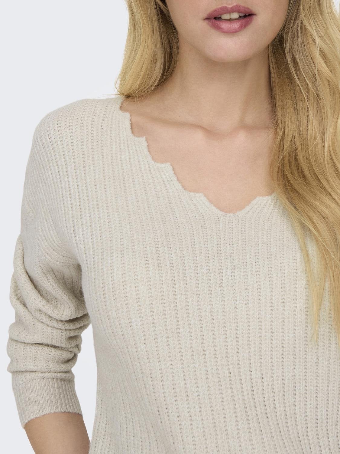 ONLGABRIEL Strickpullover Pumice Stone