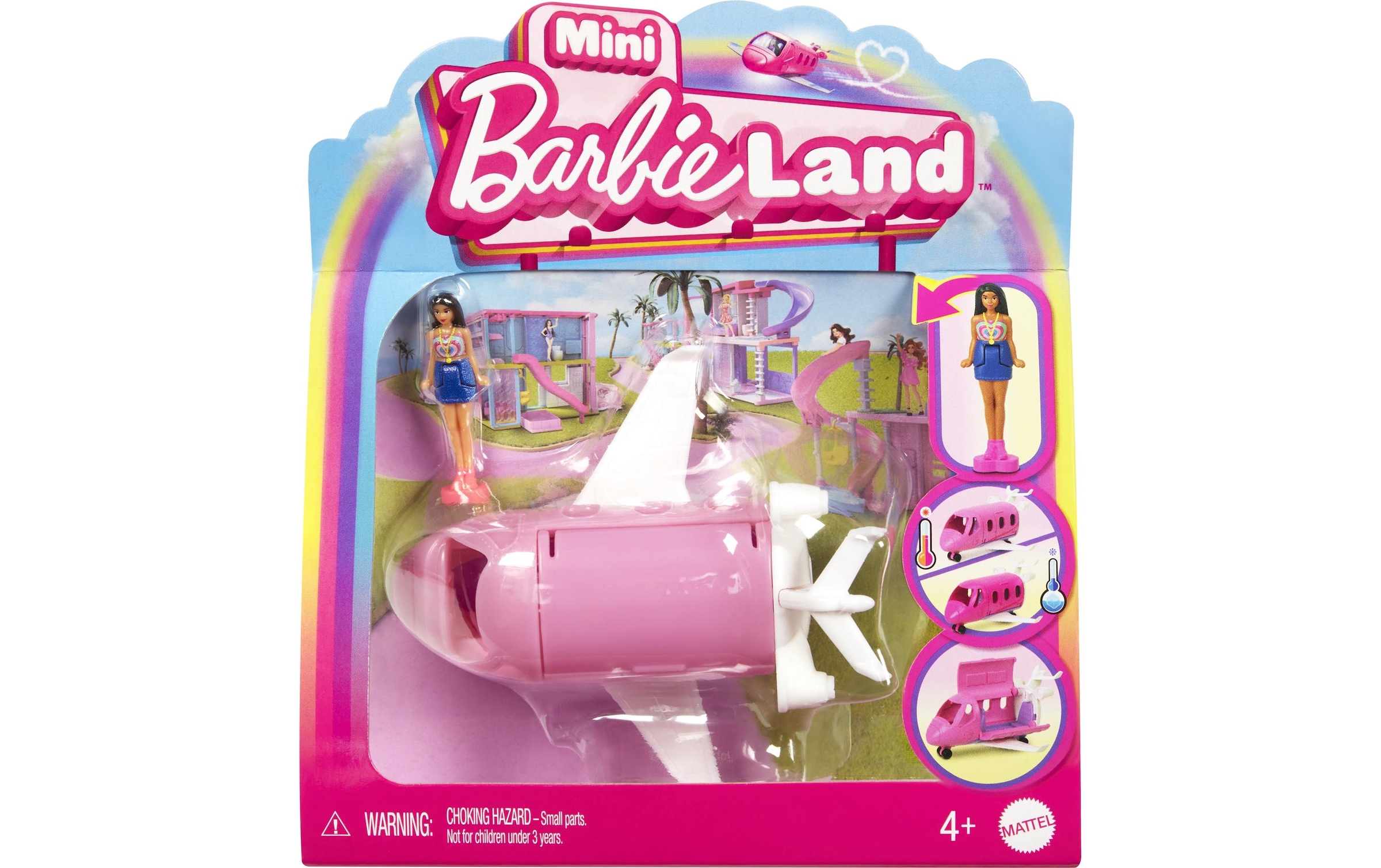 Barbie Anziehpuppe »Mini BarbieLand Traumflugzeug«