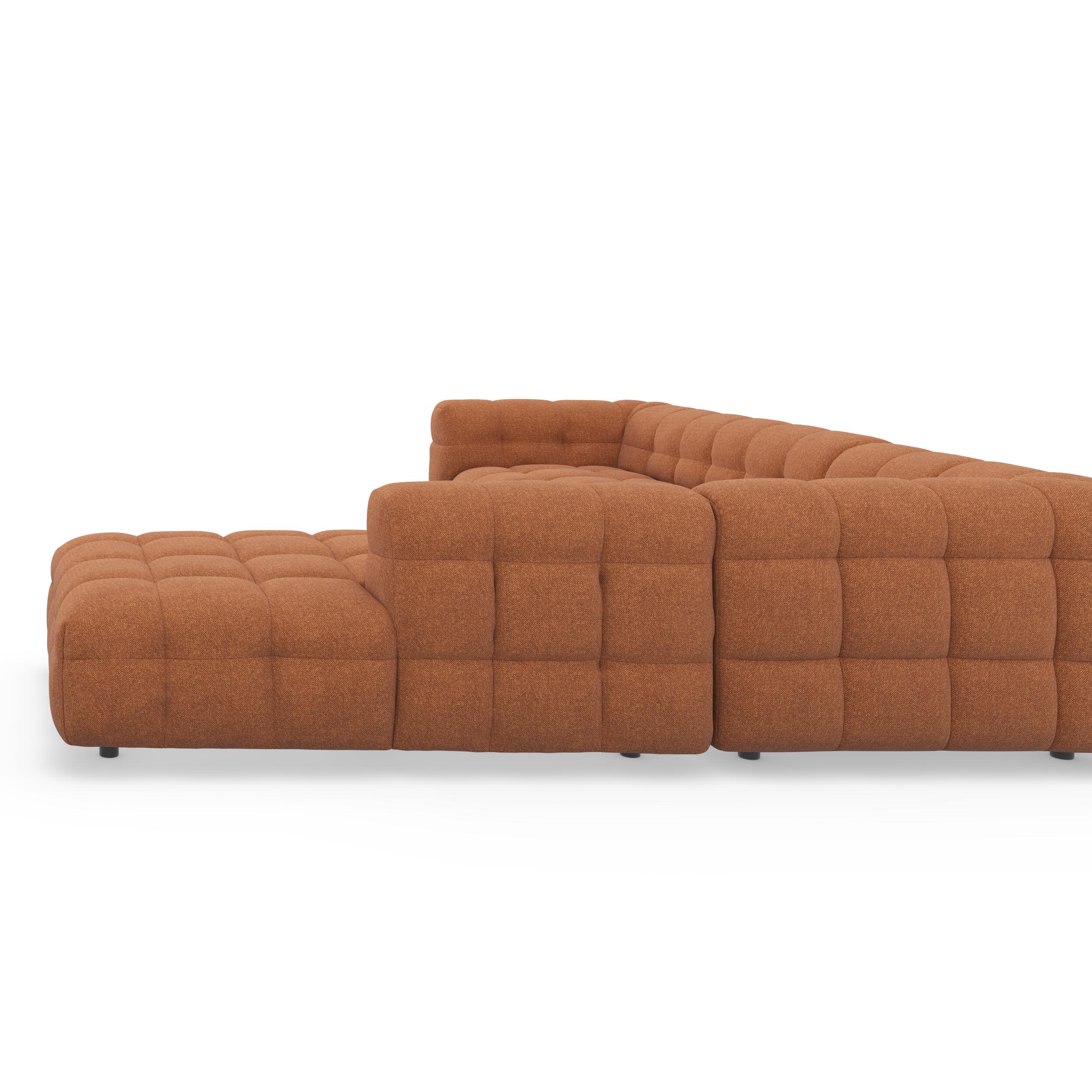 Manon hjørnesofa med pufafslutning