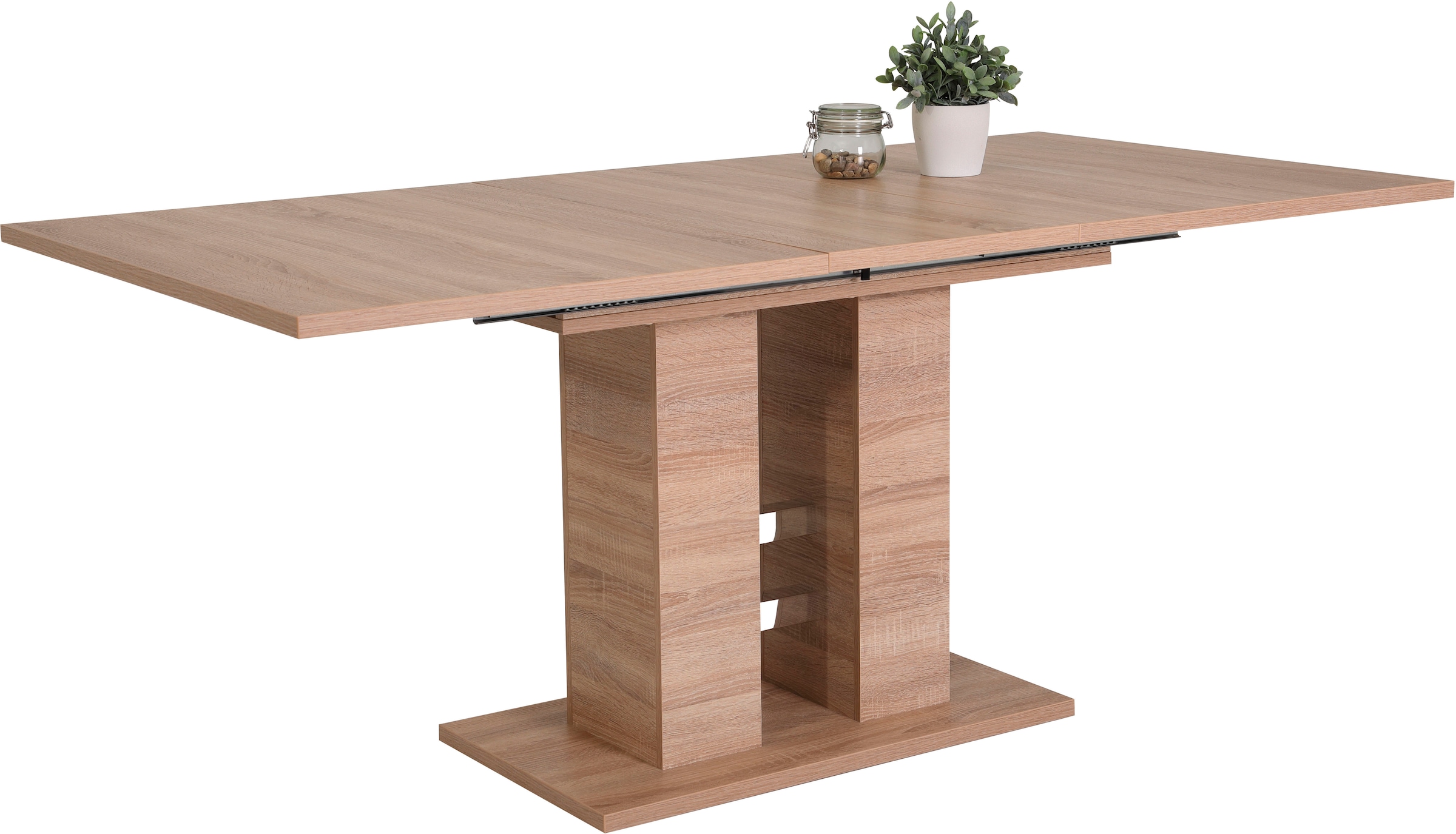 HELA Essgruppe »Ulla« Set, 5 Stk. tlg. ausziehbar 140 - 220 cm, Edelstahl, 140 Kg Belastbar