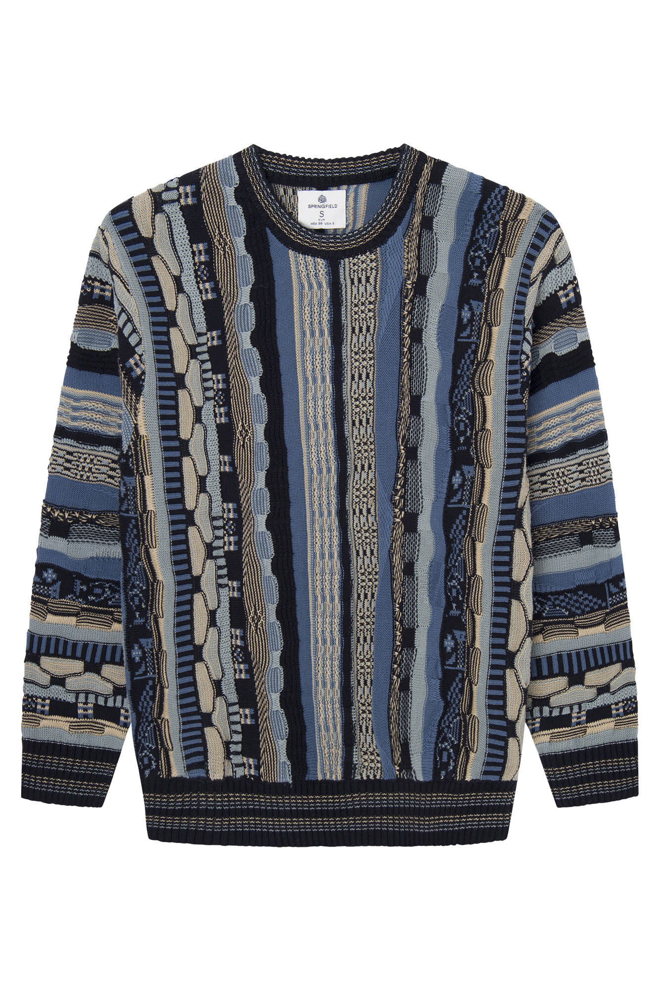 jérsei jacquard vintage