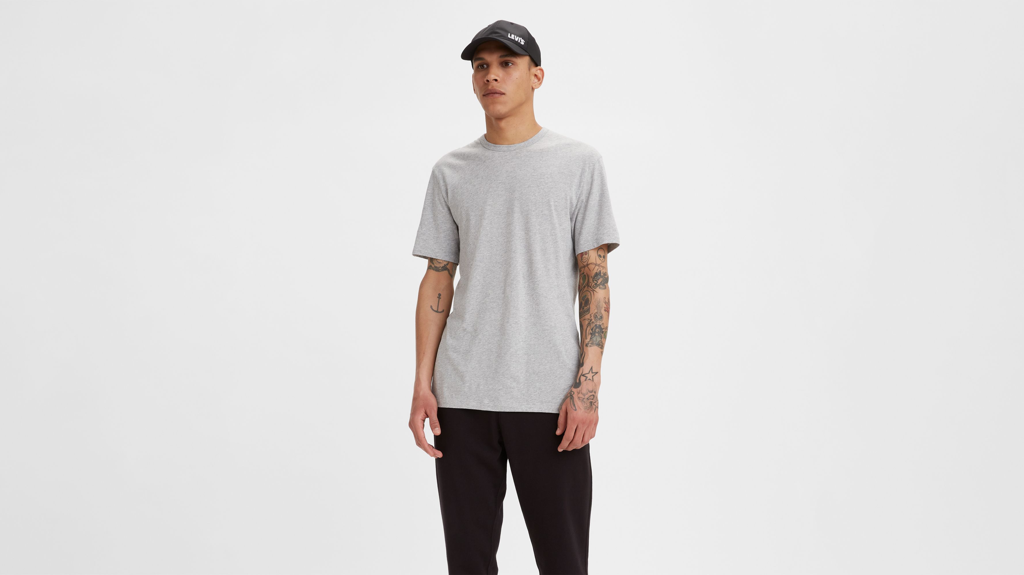 T-shirt Everywhere - Medium Vintage Htr Grey - Gris