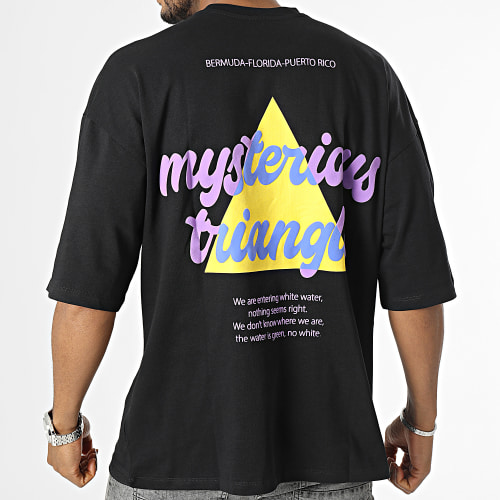 Tee Shirt Oversize Large Noir