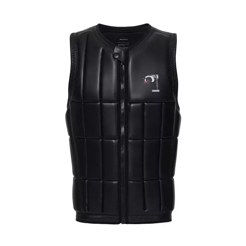 Gilet impact MYSTIC Anarchy Fzip Wake Black
