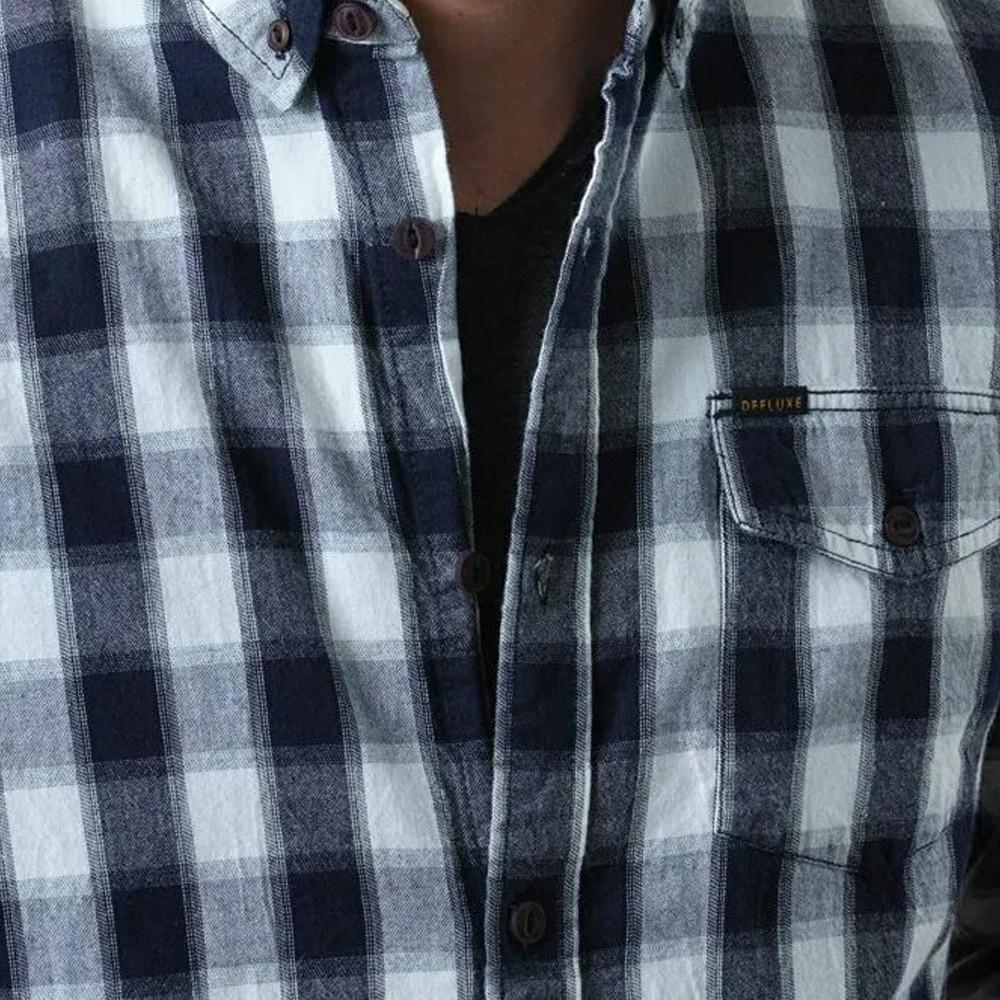 Deeluxe Chemise Noir/Blanc Homme Deeluxe Pieter