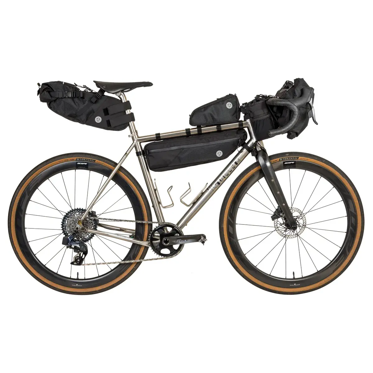 AGU Venture 4L Frametas Zwart/Zilver