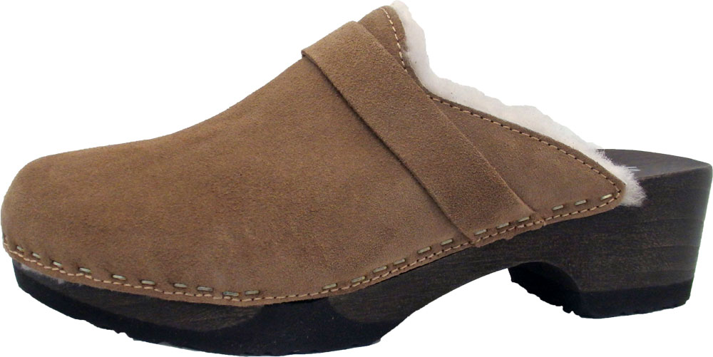 Softclox TAIRA Clog walnut Kaschmir L/F