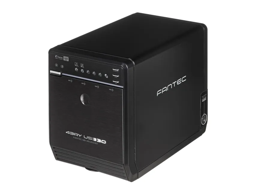 FANTEC QB-35US3-6G - Harddisk-array - 4 bays (SATA-600) - SATA 3Gb/s, USB 3.0 (ekstern)