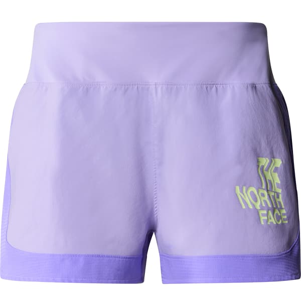Short trail THE NORTH FACE W SUNRISER SHORT 4IN OPTIC VIOLET/HIGH PURPLE