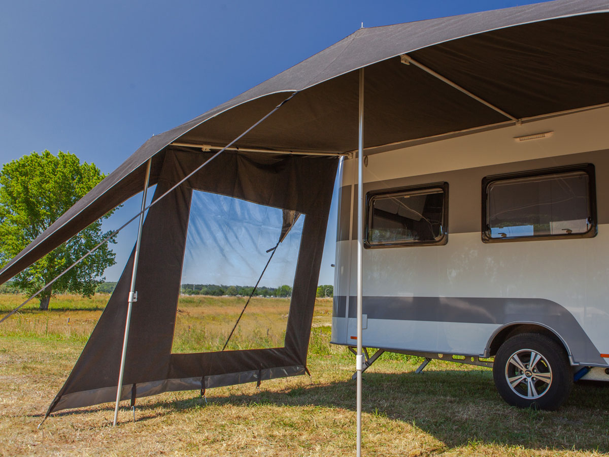 Campooz Trekking caravanluifel 275 cm - zwart