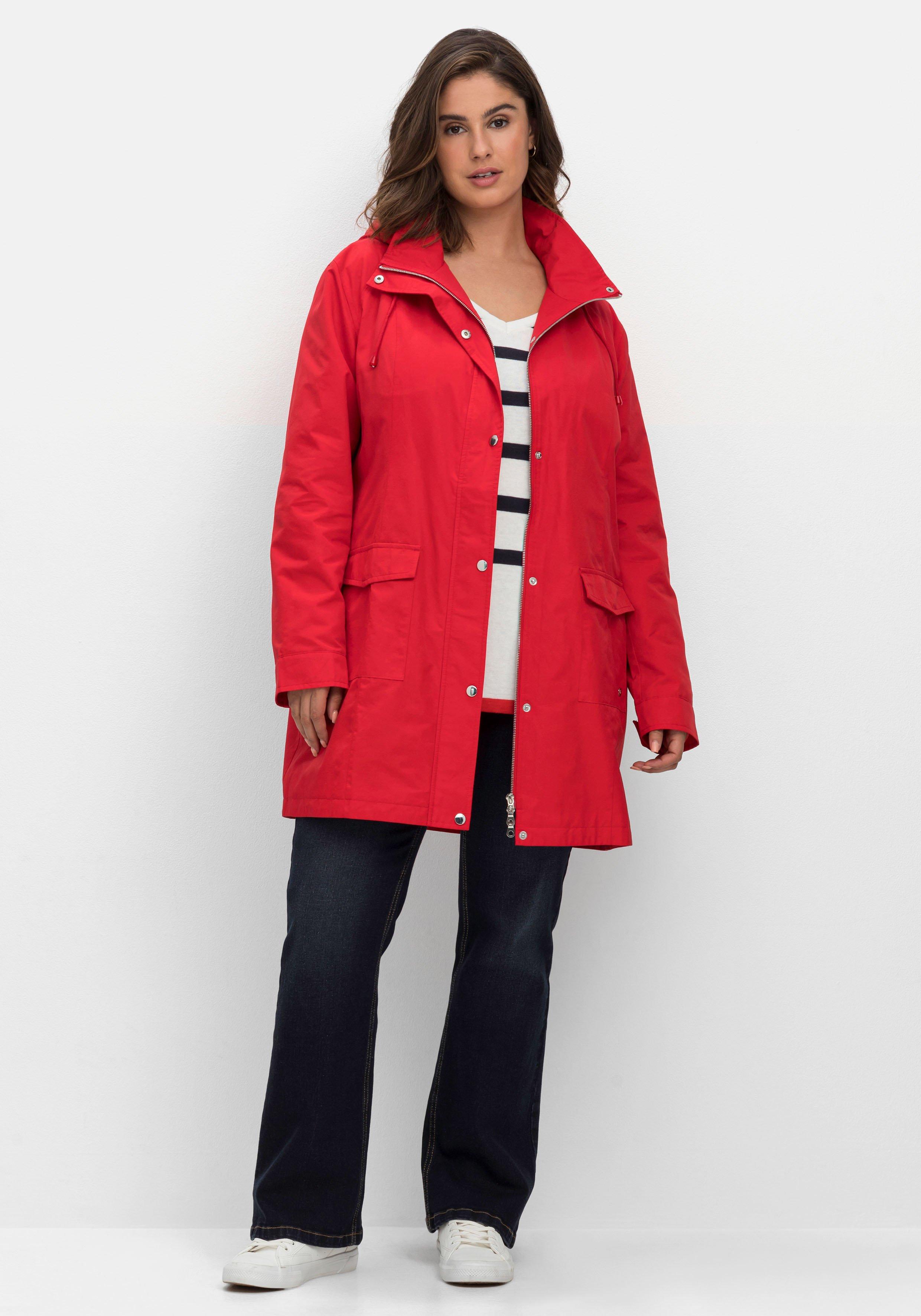 Outdoor-Parka mit abnehmbarer Kapuze