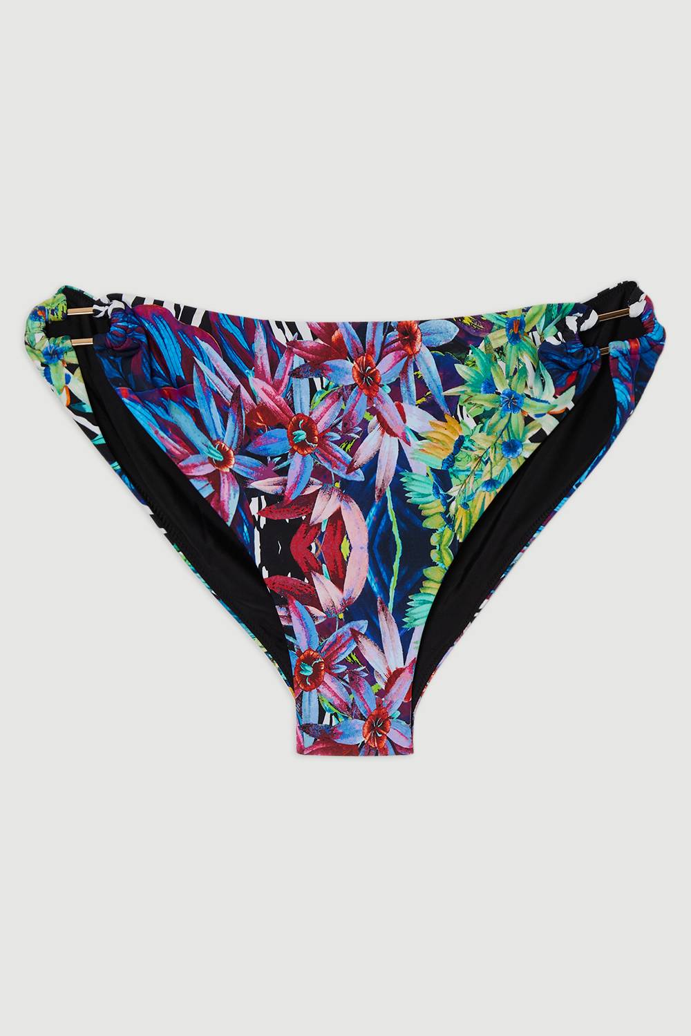 KarenMillen Plus Size Tropical Floral Bikini Bottoms