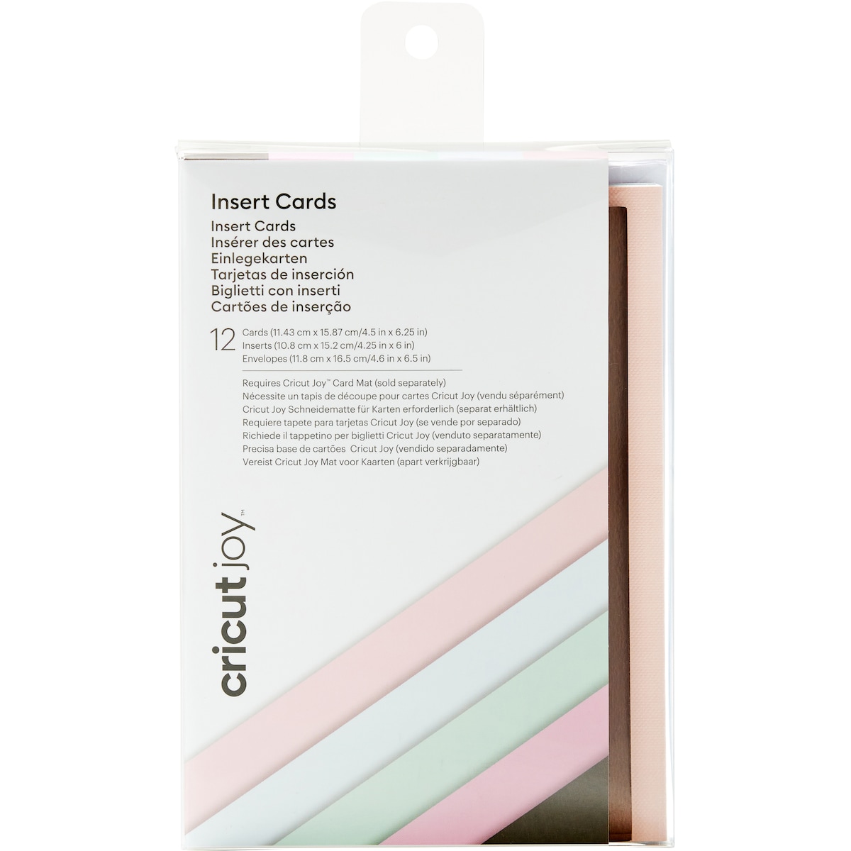 Cricut Joy Macaroons A6 kort (12-pk.)