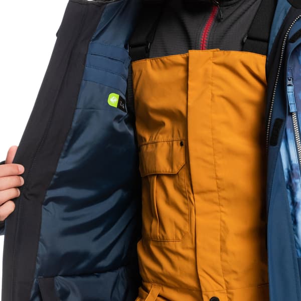 Veste de ski QUIKSILVER MSN PRT BLOC JK M SNJT INSIGNIA BLUE QUIET STORM