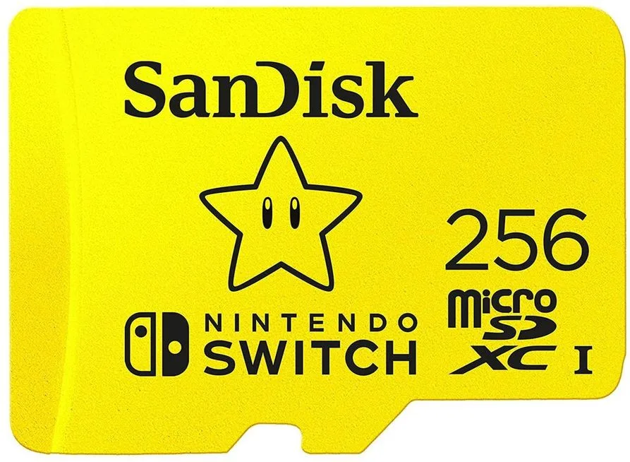 SanDisk SDXC 256 GB Switch Cartes mémoires