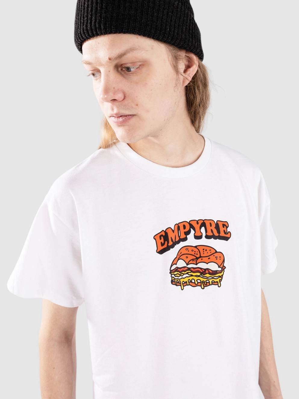 Empyre Bodega Cat T-Shirt blanc white