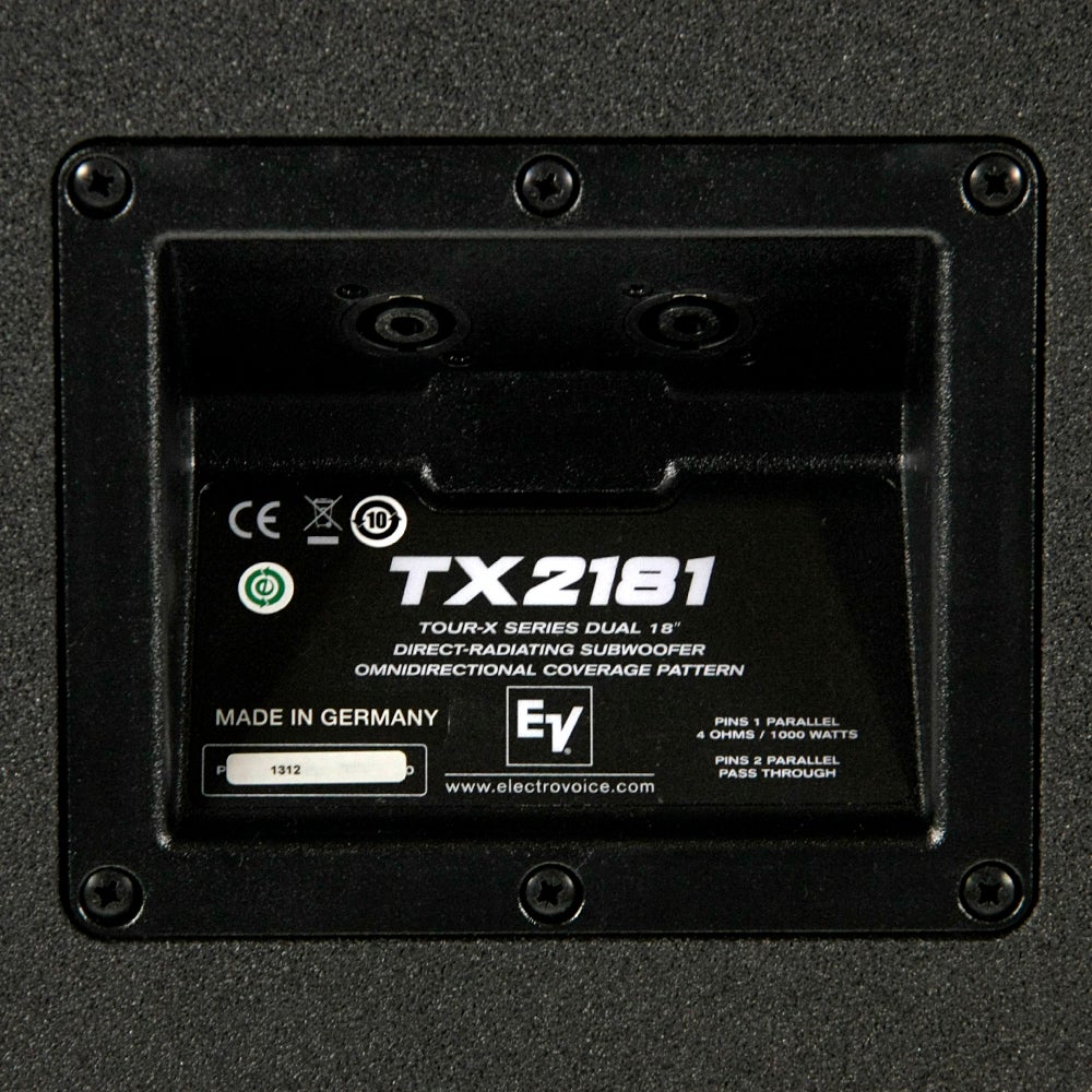 Electro-Voice TX2181 passieve subwoofer 2 x 18 inch
