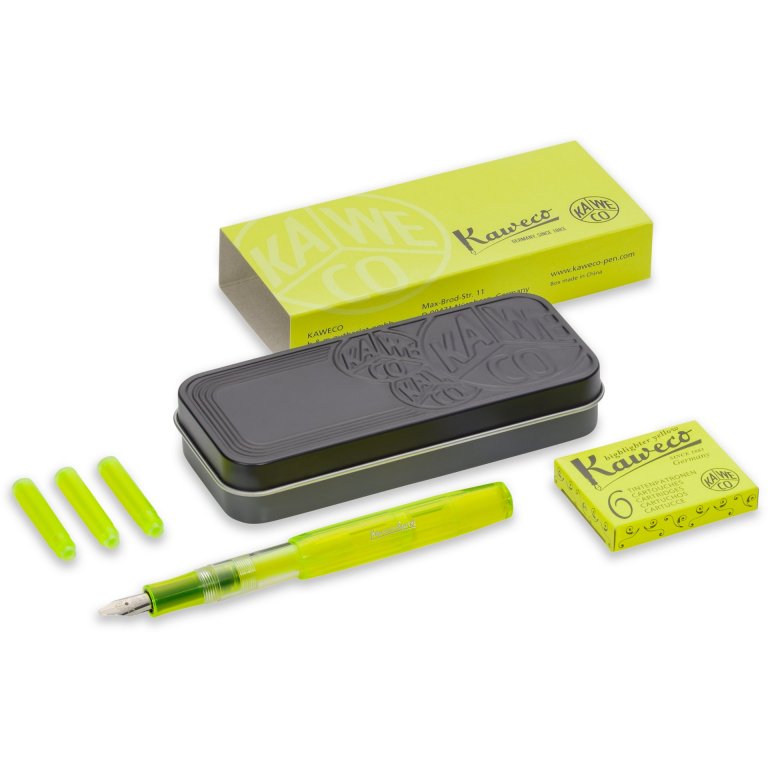 Kaweco ICE Sport Leuchtmarker Yellow Set
