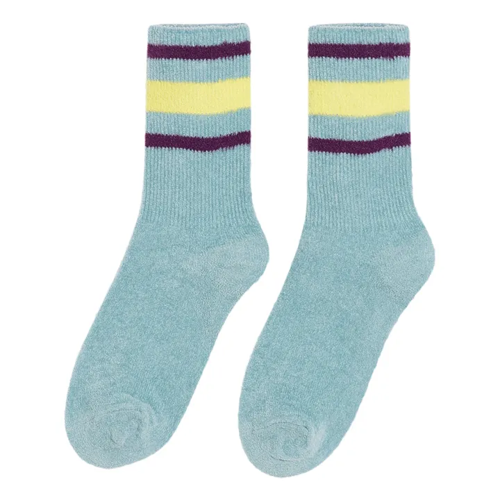 Bellerose Chaussettes Belvet Rayures | Gris