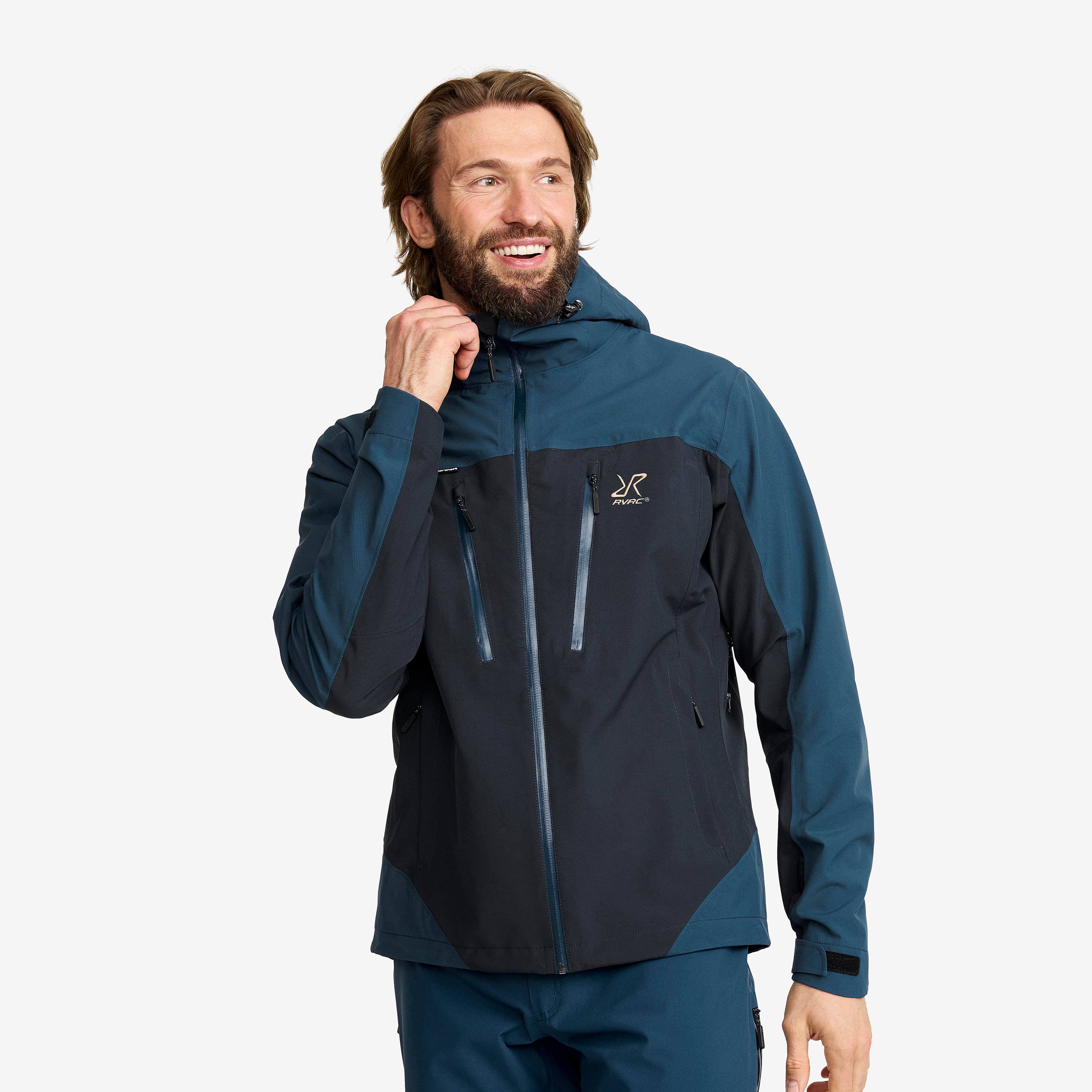 Silence Proshell 3L Jacket Herre Moonlit Ocean/Dark Navy