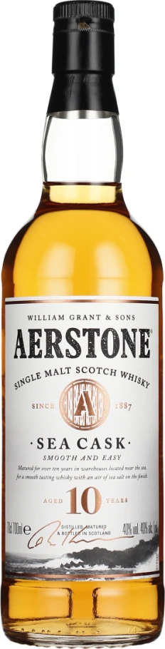 AERSTONE 10 YEARS SEA CASK SINGLE MALT 70CL