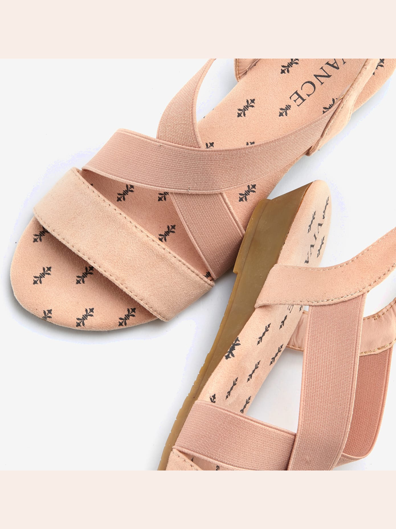 Sandales brides élastiques pour un confort optimal