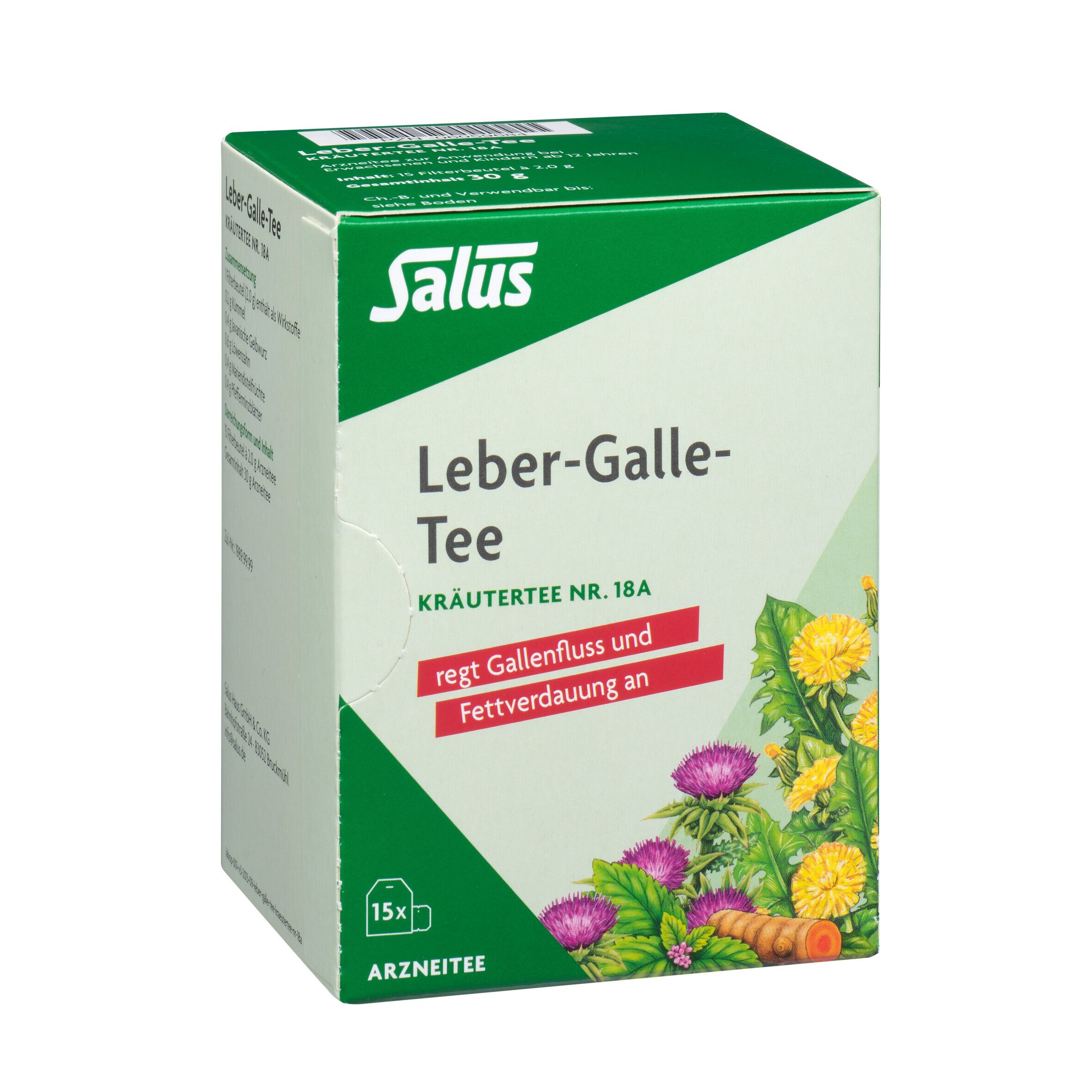 Salus® Leber Galle-Tee Kraeutertee Nr.18a