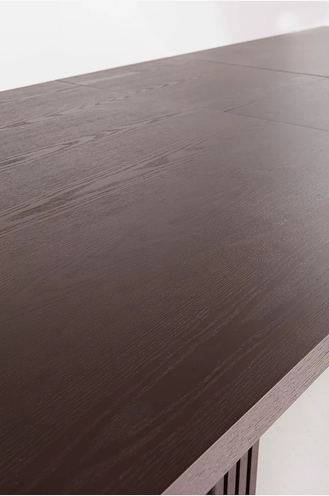 PALANZO spisebord med ileggsplate 105x196+45 cm