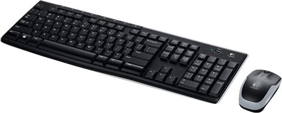 Logitech Mk270 Trådløs Tastatur Og Mus Sæt
