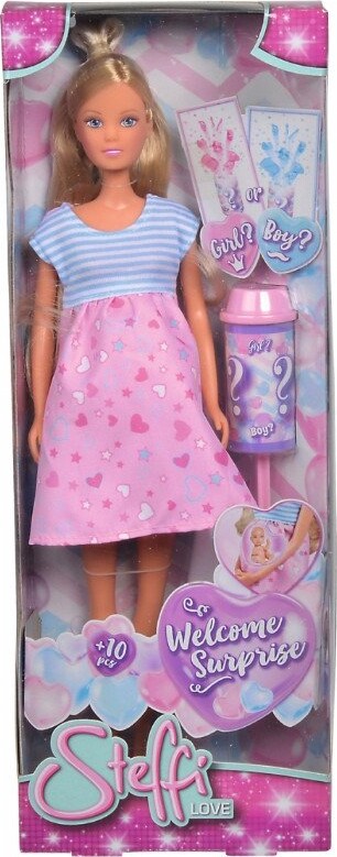 Steffi Love Dukke - Gravid - Inkl. Tilbehør - 29 CM