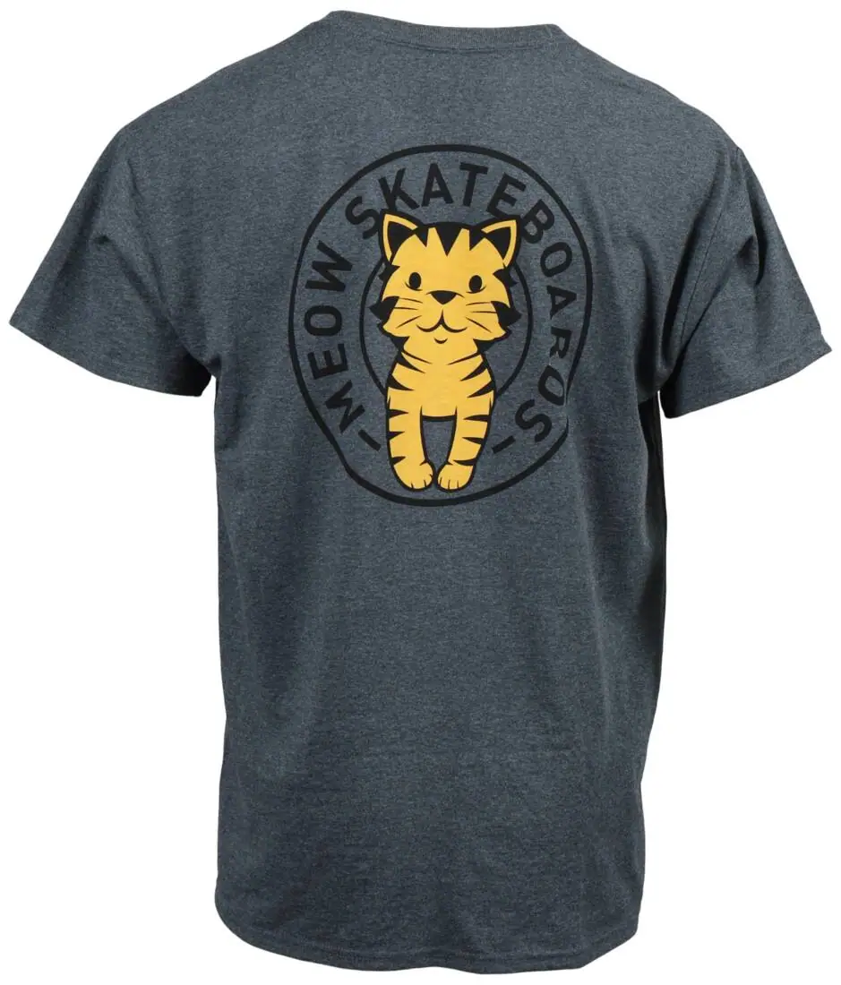 Meow Tabby Seal T-shirt | SkatePro