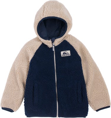 Viking Play  Vendbar Fleecejakke, Navy