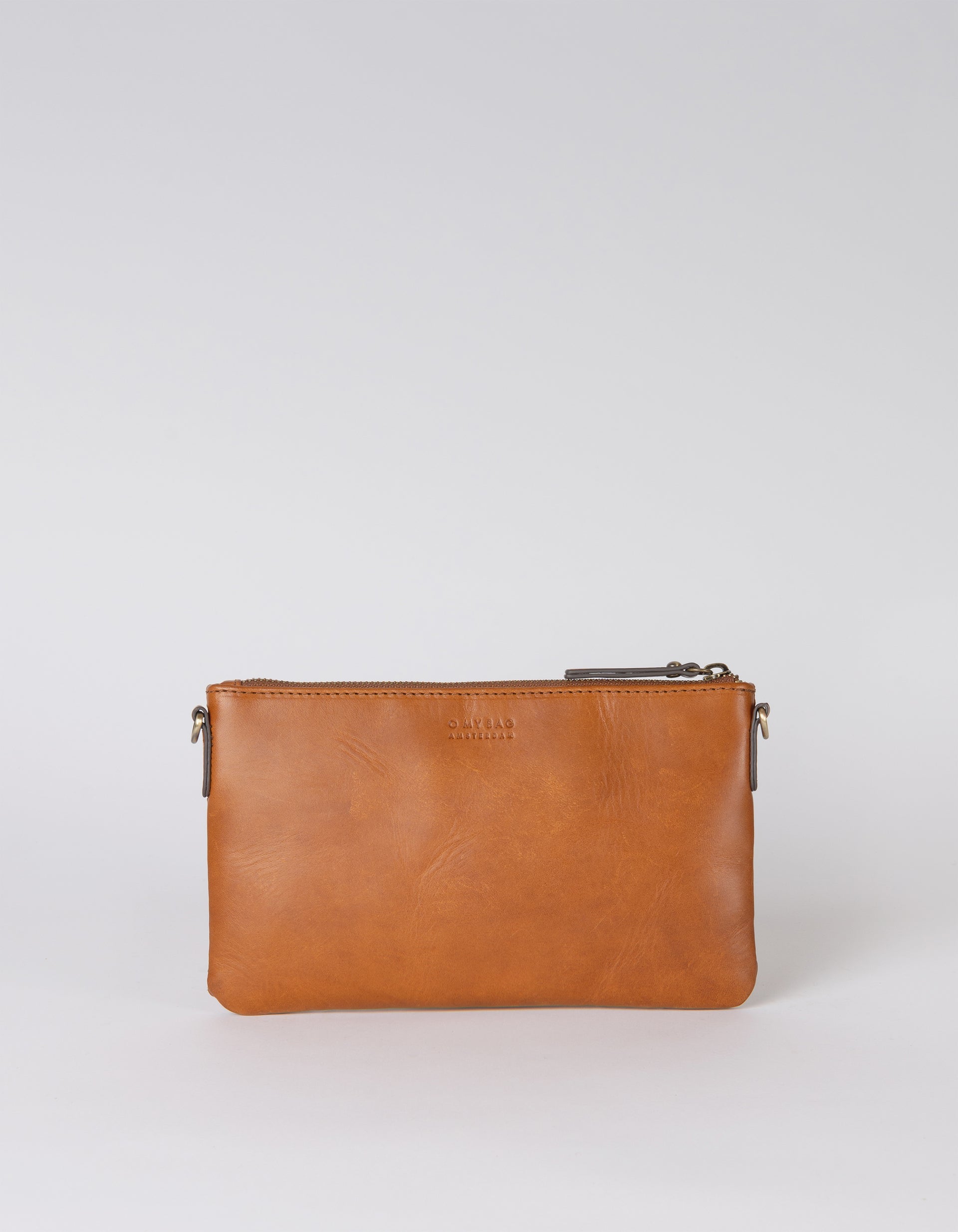 Lexi -  Cognac Woven Classic Leather